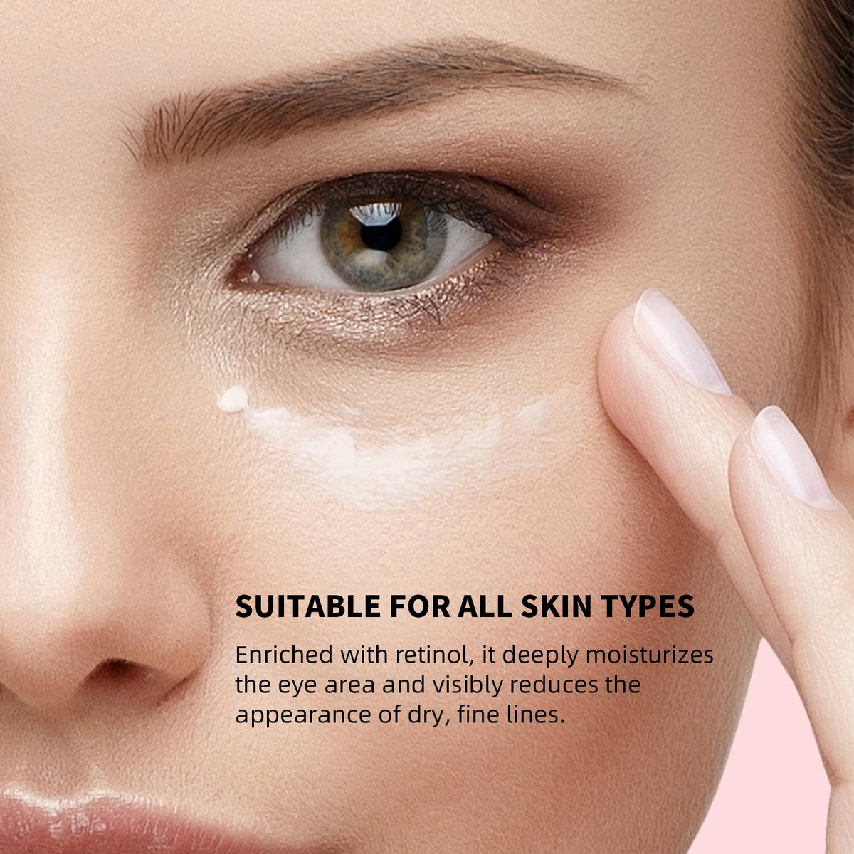 UJhay Retinol Eye Stick with Caffeine & Vitamin C – Anti-Aging Eye Balm for Dark Circles, Puffiness & Wrinkles - görsel 13