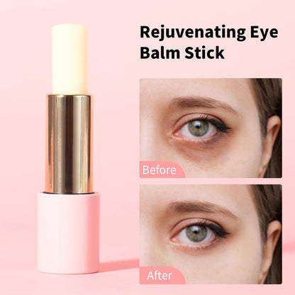 UJhay Retinol Eye Stick with Caffeine & Vitamin C – Anti-Aging Eye Balm for Dark Circles, Puffiness & Wrinkles