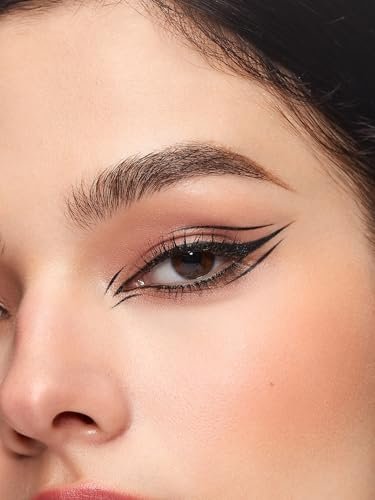 SHEGLAM Think Sharp Eyeliner - Waterproof, Sweat-Proof, Smudge-Proof Long-Lasting Black Liquid Eyeliner Avelisse