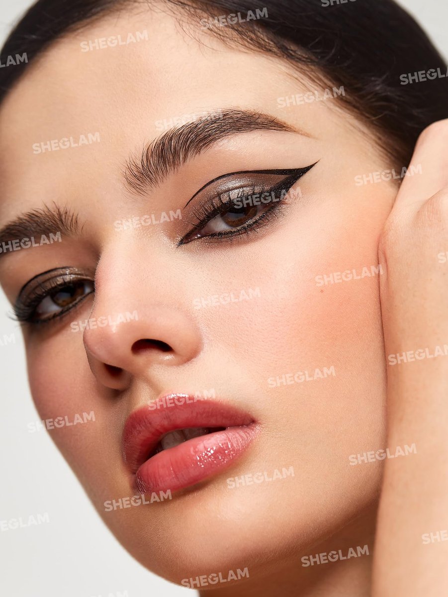 SHEGLAM Think Sharp Eyeliner - Waterproof, Sweat-Proof, Smudge-Proof Long-Lasting Black Liquid Eyeliner Avelisse
