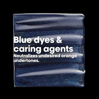 L'Oréal Professionnel Paris Vitamino Color Spectrum Blue Shampoo - Neutralizes Orange Tones, Enhances Shine & Vibrancy, Maintains Day 1 Hair Color, Hydrates & Strengthens Light Brown Hair Avelisse