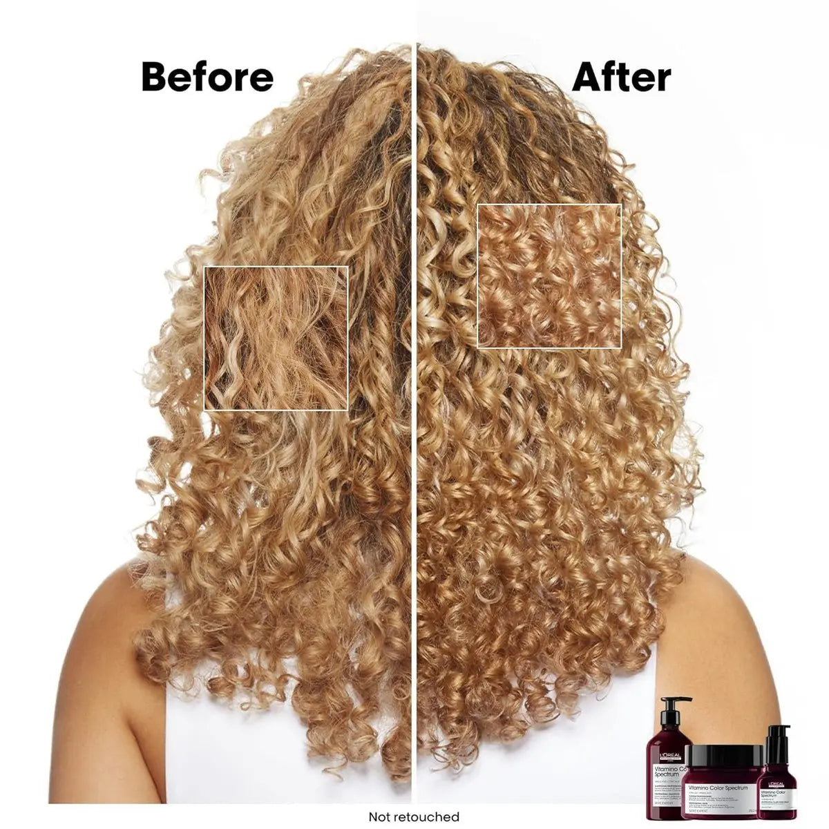 L'Oréal Professionnel Paris Vitamino Color Spectrum Mask - Maintains Day 1 Vibrancy, Intensive Moisture, Strengthens & Smooths Hair, For All Colored & Vivid Hair Avelisse
