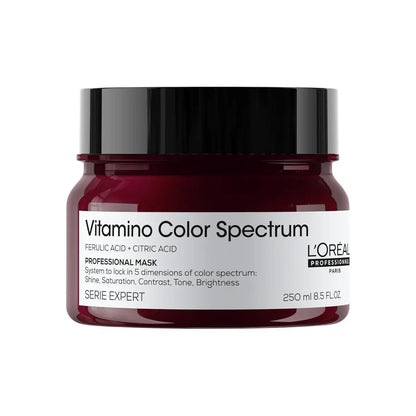 L'Oréal Professionnel Paris Vitamino Color Spectrum Mask - Maintains Day 1 Vibrancy, Intensive Moisture, Strengthens & Smooths Hair, For All Colored & Vivid Hair Avelisse