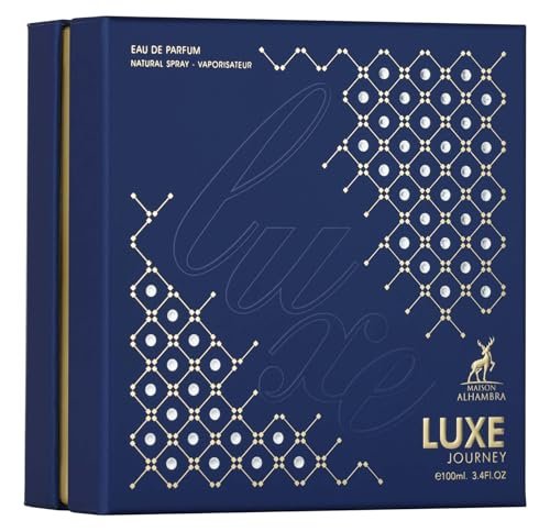 Maison Alhambra Luxe Journey for Unisex Eau de Parfum Spray, 3.4 oz / 100 ml - görsel 6