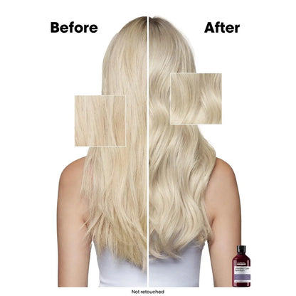 L'Oréal Professionnel Paris Vitamino Color Spectrum Purple Shampoo - Neutralizes Yellow Tones, Enhances Shine & Vibrancy, Maintains Day 1 Hair Color, Hydrates & Strengthens Blonde Hair Avelisse