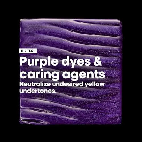 L'Oréal Professionnel Paris Vitamino Color Spectrum Purple Shampoo - Neutralizes Yellow Tones, Enhances Shine & Vibrancy, Maintains Day 1 Hair Color, Hydrates & Strengthens Blonde Hair Avelisse