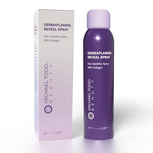 Michael Todd Beauty Sonicsmooth Radiance Reveal Mist - Collagen-Infused Face Mist for Dermaplaning & Shaving - Highlights Peach Fuzz, Nourishes & Smooths All Skin Types - 4 oz Avelisse
