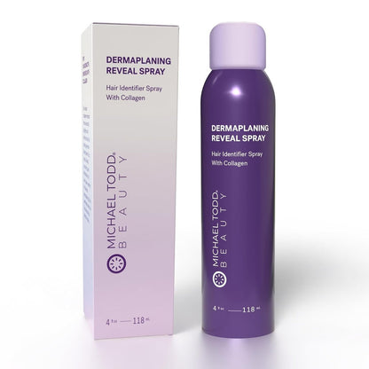 Michael Todd Beauty Sonicsmooth Radiance Reveal Mist - Collagen-Infused Face Mist for Dermaplaning & Shaving - Highlights Peach Fuzz, Nourishes & Smooths All Skin Types - 4 oz Avelisse