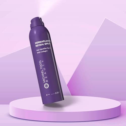 Michael Todd Beauty Sonicsmooth Radiance Reveal Mist - Collagen-Infused Face Mist for Dermaplaning & Shaving - Highlights Peach Fuzz, Nourishes & Smooths All Skin Types - 4 oz Avelisse