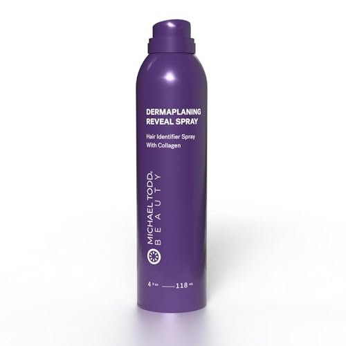 Michael Todd Beauty Sonicsmooth Radiance Reveal Mist - Collagen-Infused Face Mist for Dermaplaning & Shaving - Highlights Peach Fuzz, Nourishes & Smooths All Skin Types - 4 oz Avelisse