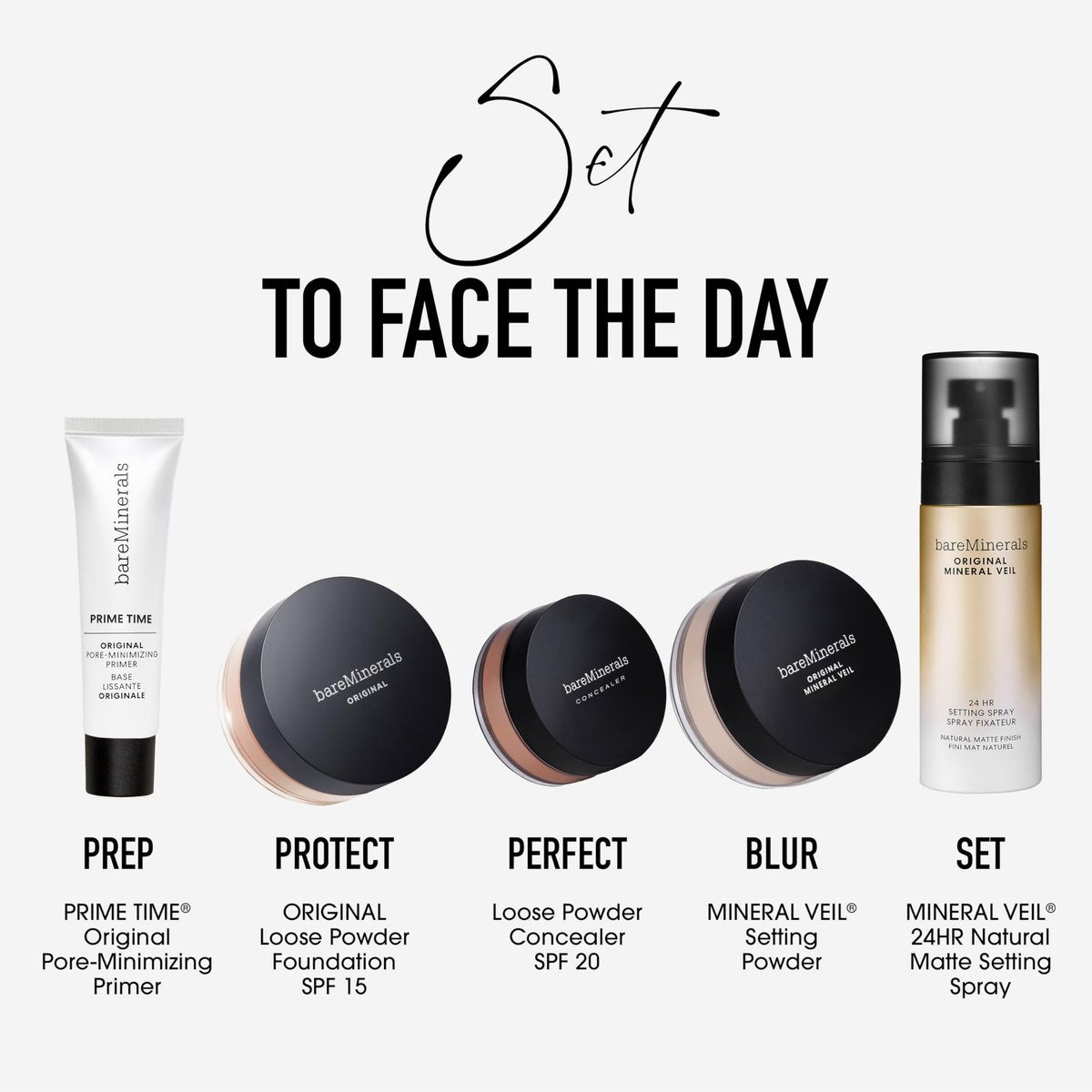 bareMinerals Original Mineral Veil Natural Matte Setting Spray, 24HR Makeup Lock & Oil Control, Alcohol-Free, Sweat & Transfer-Proof, Ultra-Fine Mist for Smooth, Matte Finish - görsel 11