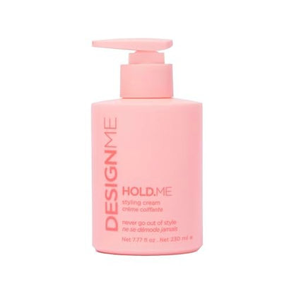 Design.Me HOLD.ME Styling Cream - Hair Smoothing Cream for Blowouts & Sleek Looks, Hydrating, Tames Frizz & Flyaways, Adds Shine & Soft Hold for All Hair Types Avelisse