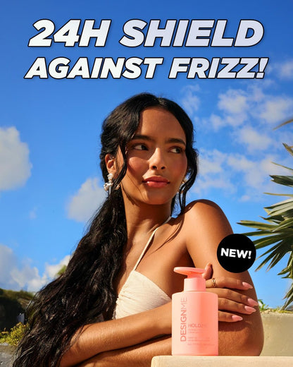 Design.Me HOLD.ME Styling Cream - Hair Smoothing Cream for Blowouts & Sleek Looks, Hydrating, Tames Frizz & Flyaways, Adds Shine & Soft Hold for All Hair Types Avelisse