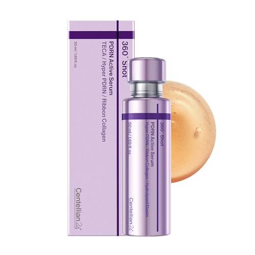 CENTELLIAN 24 360º Shot PDRN Active Serum – Intense Hydration & Skin Firming with PDRN, Ribbon Collagen & Hyaluronic Acid (1.69 fl oz) Avelisse