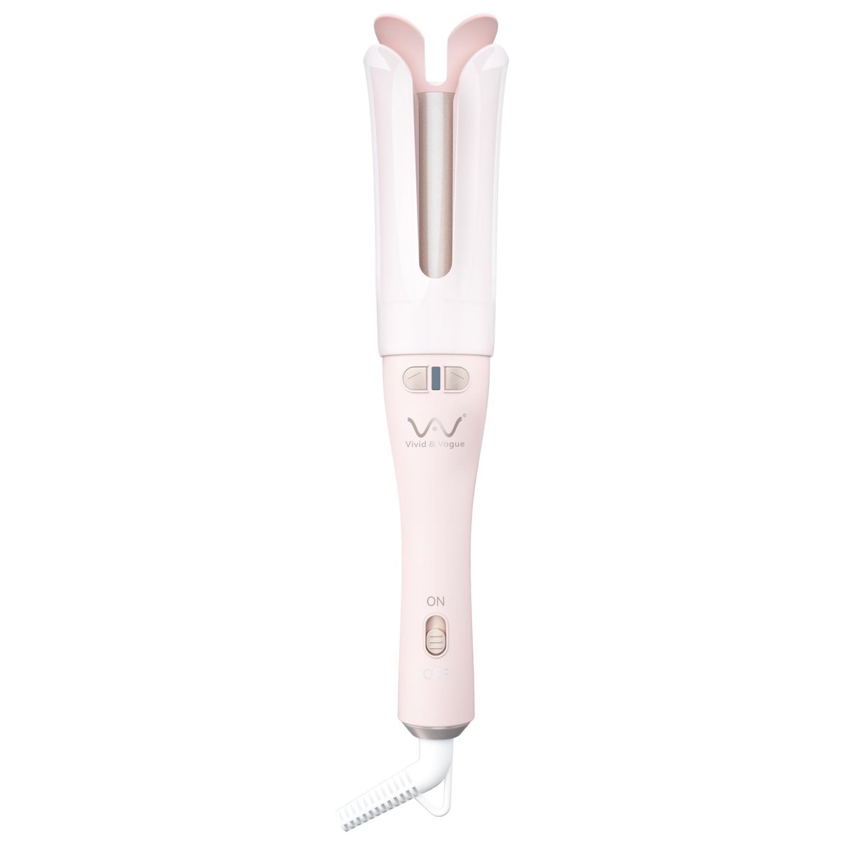 VAV Rotating Hair Curler & Automatic Curling Iron - 1.25-Inch Barrel for Medium/Long Hair, Tangle-Free, Speedy Curls, 392°F, Easy to Use for Beginners (Pink) - görsel 13