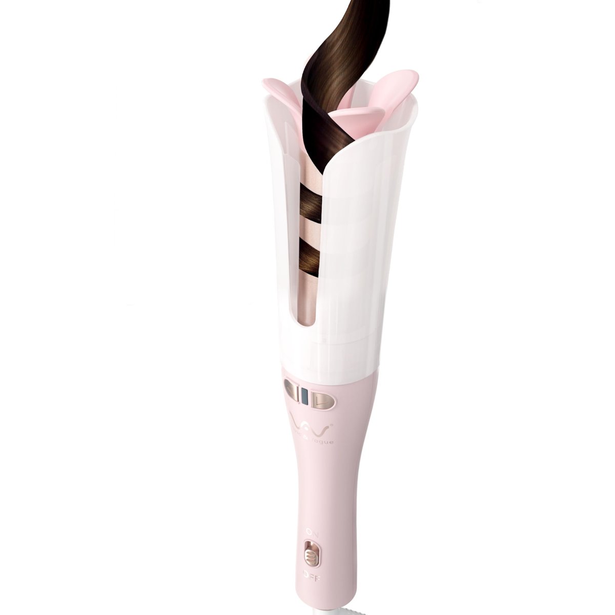 VAV Rotating Hair Curler & Automatic Curling Iron - 1.25-Inch Barrel for Medium/Long Hair, Tangle-Free, Speedy Curls, 392°F, Easy to Use for Beginners (Pink) - görsel 11