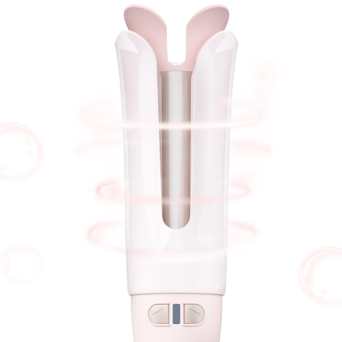 VAV Rotating Hair Curler & Automatic Curling Iron - 1.25-Inch Barrel for Medium/Long Hair, Tangle-Free, Speedy Curls, 392°F, Easy to Use for Beginners (Pink) - görsel 9