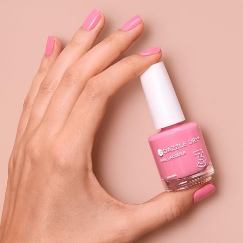 Dazzle Dry Nail Lacquer (Step 3) - Soulmate – Color: Soulmate (bubblegum pink) – Image 8