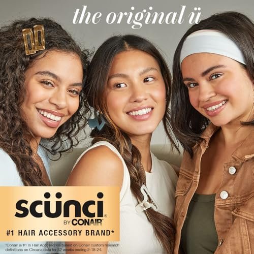 Scunci by Conair Tortoise Claw Clip for Thick Hair – 1 Count, Hair Clips for Women, Trendy Hair Accessories for All Hair Types - görsel 4