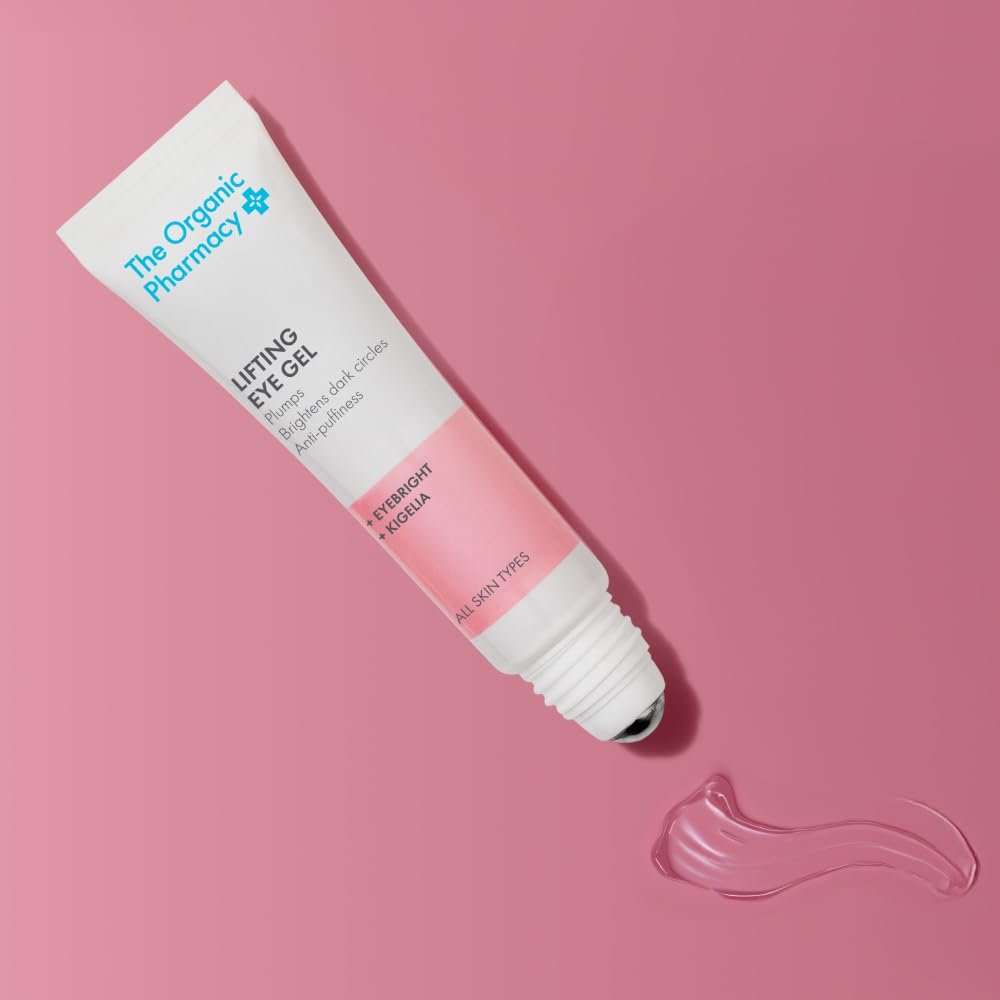 The Organic Pharmacy Lifting Eye Gel – Anti-Puffiness Treatment with Eyebright and Kigelia, 1.69 oz - görsel 3
