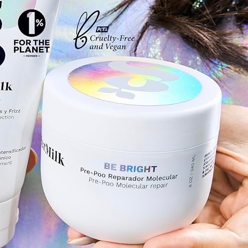 Ginger Milk Pre-Shampoo Treatment for Dry, Damaged & Color-Treated Hair | Deep Conditioning Hair Mask | Reduces Breakage & Frizz | 8 oz Avelisse