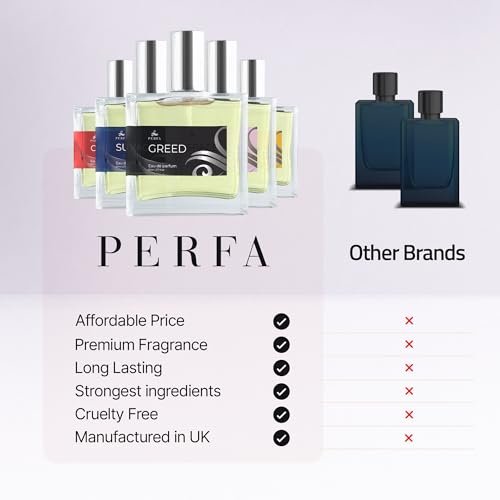 Perfa Men's Perfume Spray Inspired by Gre.eed Av.entuz - Long Lasting Masculine Fragrance with Pineapple, Oakmoss Musk & Smoky Vanilla - 50ml Avelisse