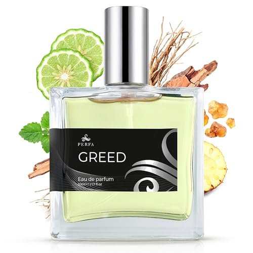 Perfa Men's Perfume Spray Inspired by Gre.eed Av.entuz - Long Lasting Masculine Fragrance with Pineapple, Oakmoss Musk & Smoky Vanilla - 50ml Avelisse