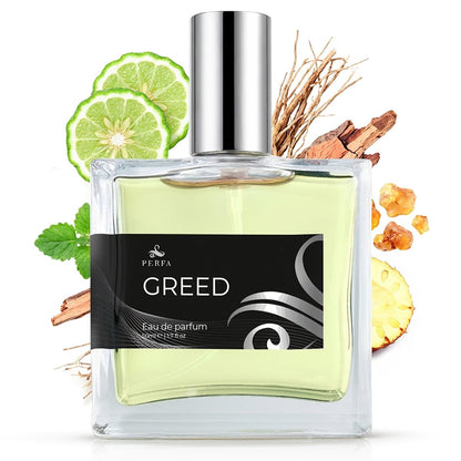 Perfa Men's Perfume Spray Inspired by Gre.eed Av.entuz - Long Lasting Masculine Fragrance with Pineapple, Oakmoss Musk & Smoky Vanilla - 50ml Avelisse