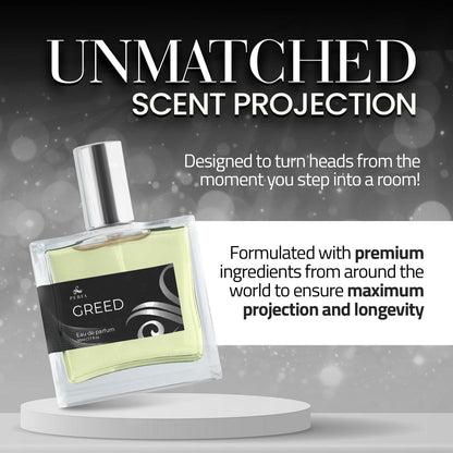 Perfa Men's Perfume Spray Inspired by Gre.eed Av.entuz - Long Lasting Masculine Fragrance with Pineapple, Oakmoss Musk & Smoky Vanilla - 50ml Avelisse