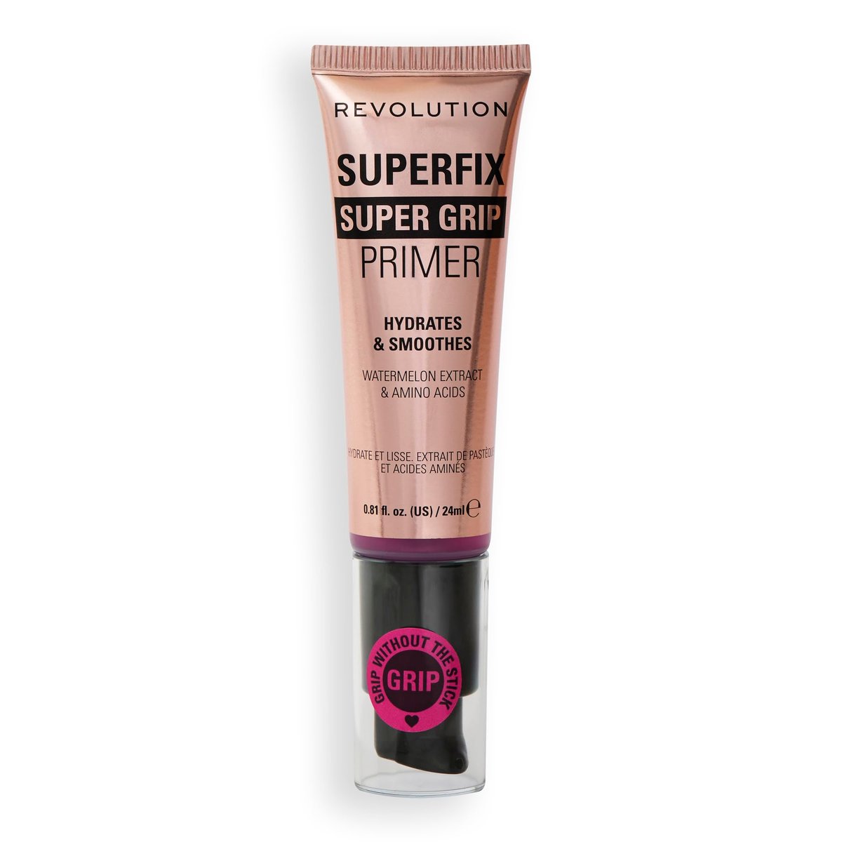 Revolution Beauty London Superfix Grip Primer - Hydrating & Smoothing Face Primer for Makeup, Gel-Formula, Vegan & Cruelty-Free, 0.81 fl oz - görsel 1