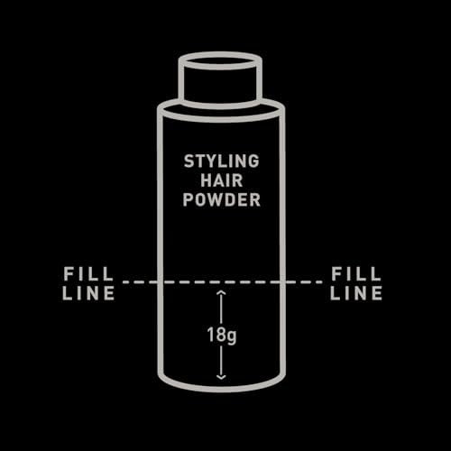 Brickell Men's Styling Hair Powder for Men - Natural & Organic Volumizing Texturizing Powder, Non-Greasy, Fragrance-Free, 18g - görsel 6