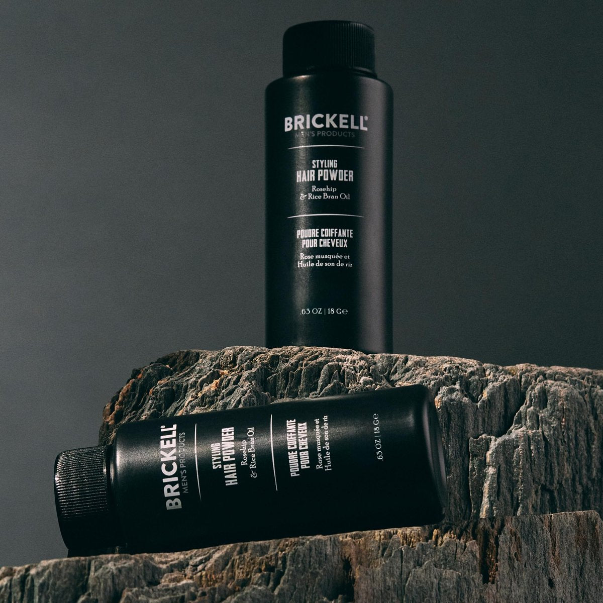Brickell Men's Styling Hair Powder for Men - Natural & Organic Volumizing Texturizing Powder, Non-Greasy, Fragrance-Free, 18g - görsel 11