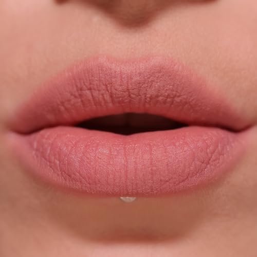 Revolution Beauty London Air Blur Matte Liquid Lipstick - Long-Lasting Vegan & Cruelty-Free Lip Color, Chauffeur Nude, 0.11 fl oz - görsel 10