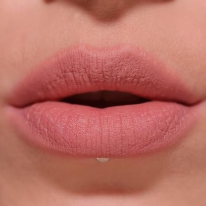 Revolution Beauty London Air Blur Matte Liquid Lipstick - Long-Lasting Vegan & Cruelty-Free Lip Color, Chauffeur Nude, 0.11 fl oz