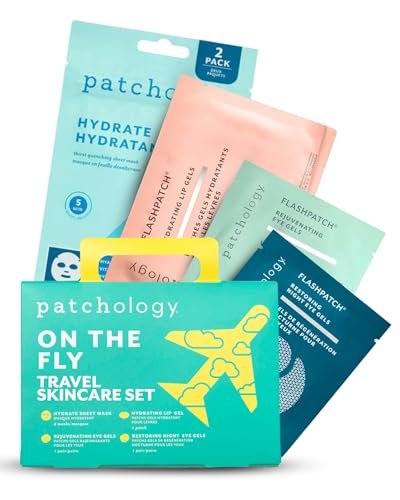 Patchology On The Fly Travel Facial Kit – Hydrating Skincare Essentials for Face, Eyes, and Lips - görsel 2