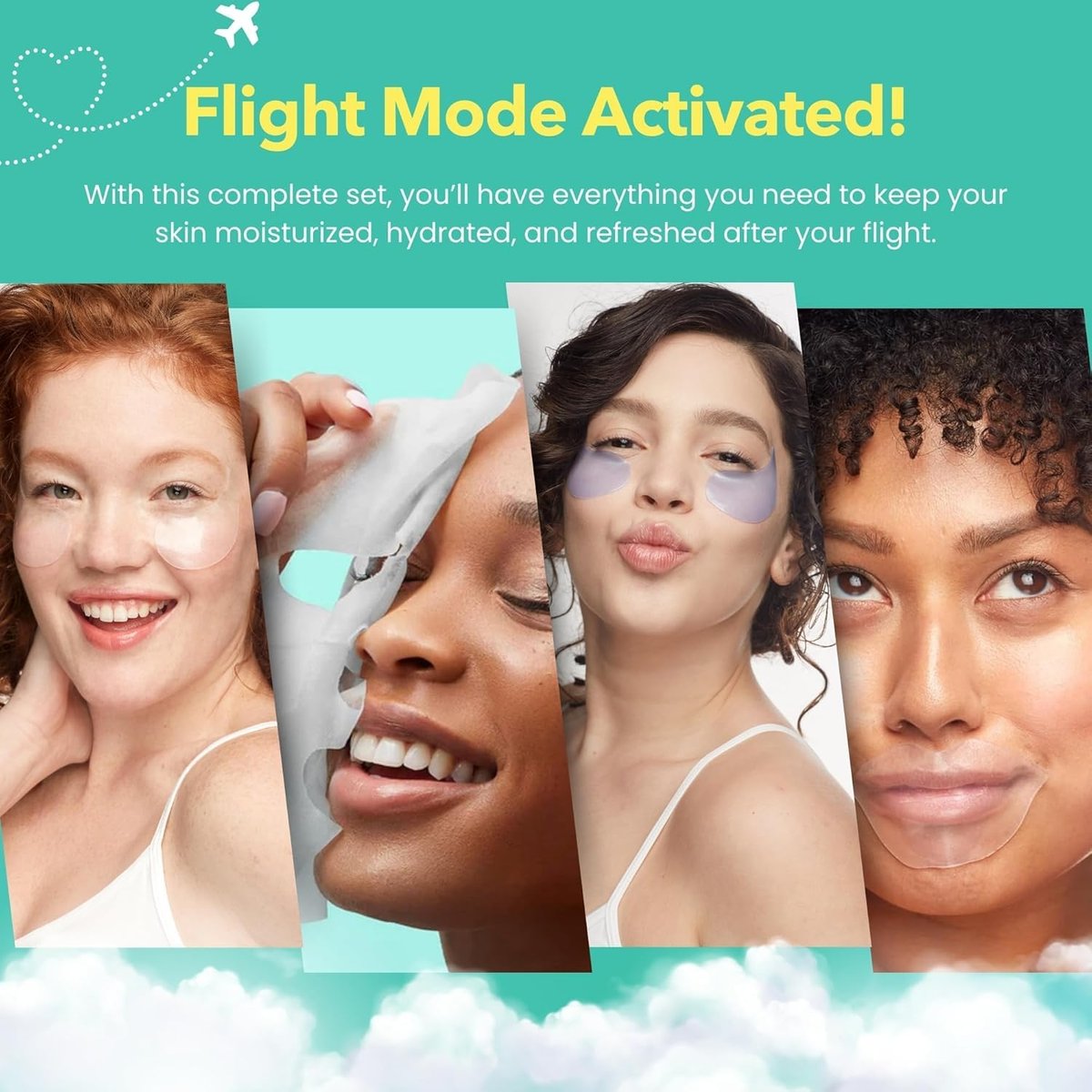 Patchology On The Fly Travel Facial Kit – Hydrating Skincare Essentials for Face, Eyes, and Lips - görsel 5