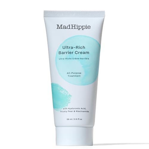 Mad Hippie Ultra-Rich Barrier Cream – Multi-Purpose Moisturizer for Extremely Dry Skin with Hyaluronic Acid, Niacinamide & Vitamin C, Vegan & Cruelty-Free, 2 oz Avelisse