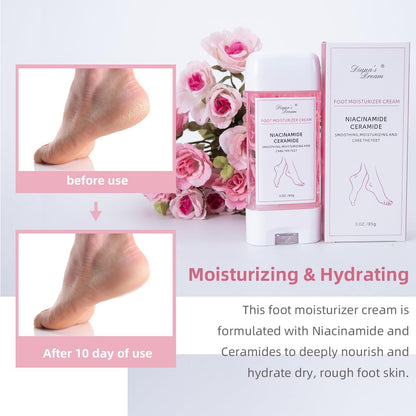DIANA'S DREAM Foot Cream – Ultra-Hydrating Moisturizer for Dry, Cracked Heels & Feet – 3 oz