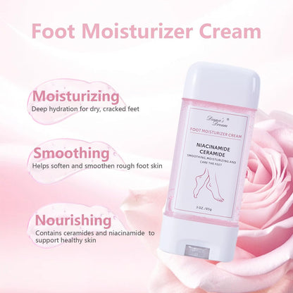 DIANA'S DREAM Foot Cream – Ultra-Hydrating Moisturizer for Dry, Cracked Heels & Feet – 3 oz