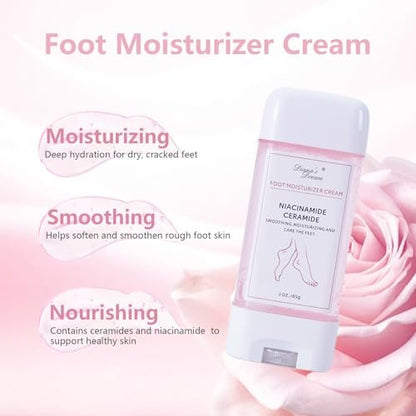 DIANA'S DREAM Foot Cream – Ultra-Hydrating Moisturizer for Dry, Cracked Heels & Feet – 3 oz