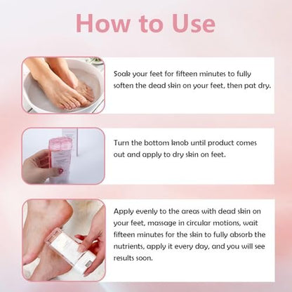 DIANA'S DREAM Foot Cream – Ultra-Hydrating Moisturizer for Dry, Cracked Heels & Feet – 3 oz