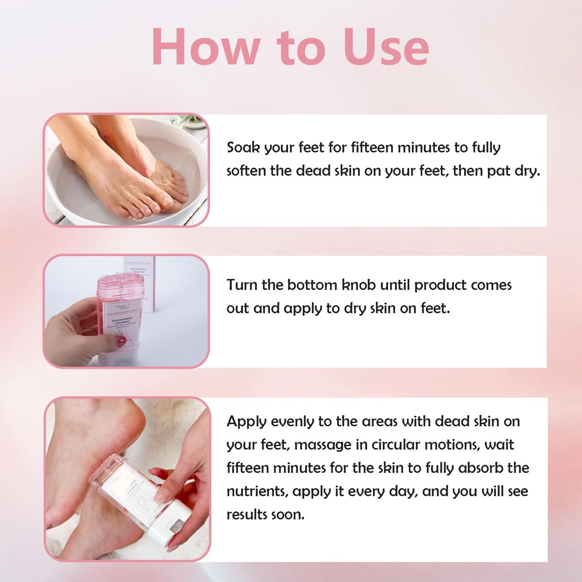 DIANA'S DREAM Foot Cream – Ultra-Hydrating Moisturizer for Dry, Cracked Heels & Feet – 3 oz - görsel 13
