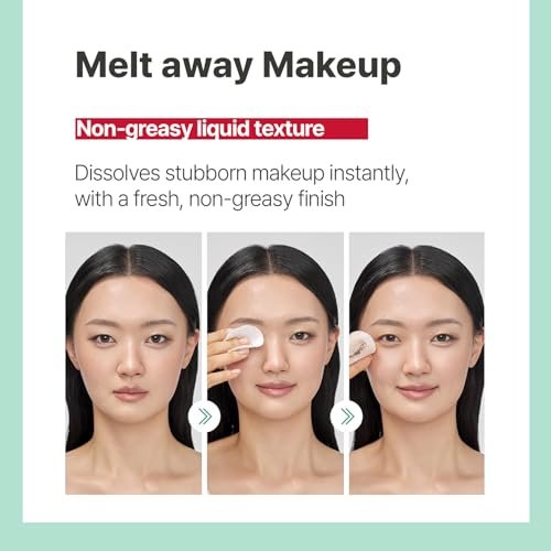 Illiyoon Gentle Deep Eye Makeup Remover - 2-Phase Oil & Water Formula for Waterproof Mascara, Lipstick, Eyeliner, Non-Greasy, Ophthalmologist Tested, Vegan, Korean Skin Care, 4.73 fl.oz. Avelisse