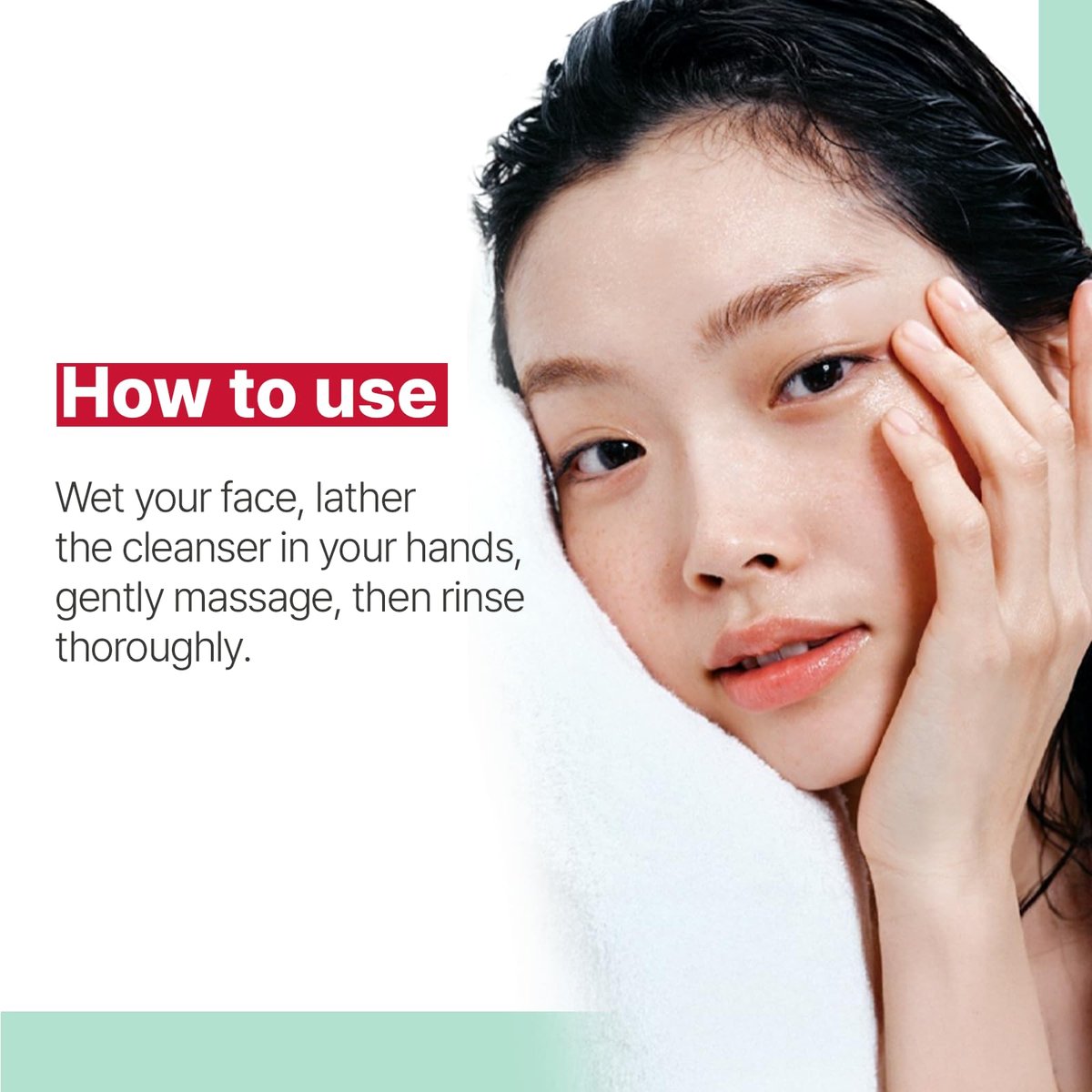Illiyoon Gentle Deep Facial Cleanser | Low pH Gel-to-Foam Face Wash for Sensitive Skin, Hydrating Gel Cleanser & Daily Makeup Remover, Korean Skincare, 8.45 fl.oz. - görsel 9