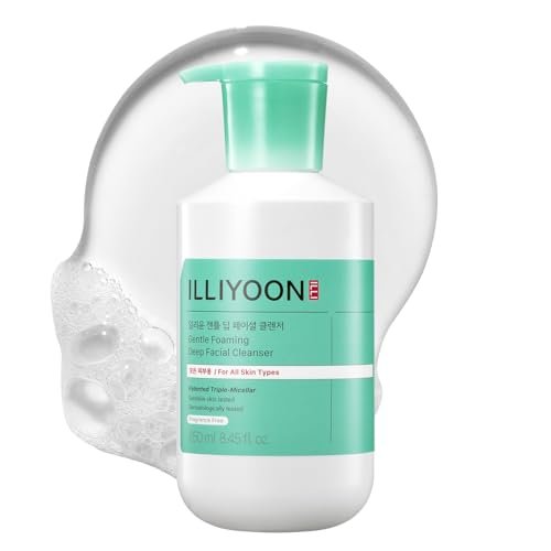 Illiyoon Gentle Deep Facial Cleanser | Low pH Gel-to-Foam Face Wash for Sensitive Skin, Hydrating Gel Cleanser & Daily Makeup Remover, Korean Skincare, 8.45 fl.oz. - görsel 2