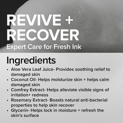 Mad Rabbit Tattoo Aftercare Soap - Fragrance Free Tattoo Foam Wash for New Tattoos - Unscented Tattoo Cleaner with Clean + Vegan Ingredients, 2oz