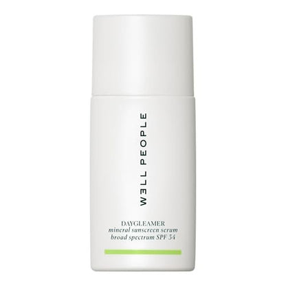 Well People Daygleamer Mineral Sunscreen Serum SPF 34 – Hydrating Vitamin C & Niacinamide, Broad-Spectrum Protection, Vegan & Cruelty-Free, 1.7 oz