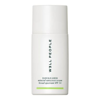Well People Daygleamer Mineral Sunscreen Serum SPF 34 – Hydrating Vitamin C & Niacinamide, Broad-Spectrum Protection, Vegan & Cruelty-Free, 1.7 oz
