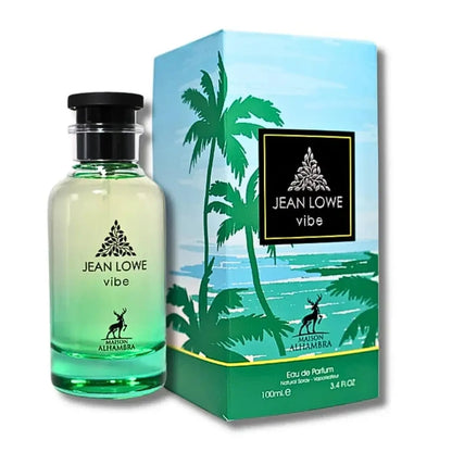 Maison Alhambra Jean Lowe Vibe Eau de Parfum – Citrus, Fruity, Aromatic, Woody – Unisex 3.4 oz (100 ml) Avelisse
