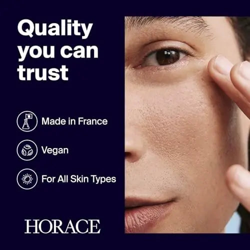 HORACE Anti-Fatigue Under-Eye Patches for Men - Dark Circle & Puffiness Reduction - Moisturising Hydrogel Treatment - Vegan & Silicone-Free Skincare - Unscented, 5 Pairs Avelisse